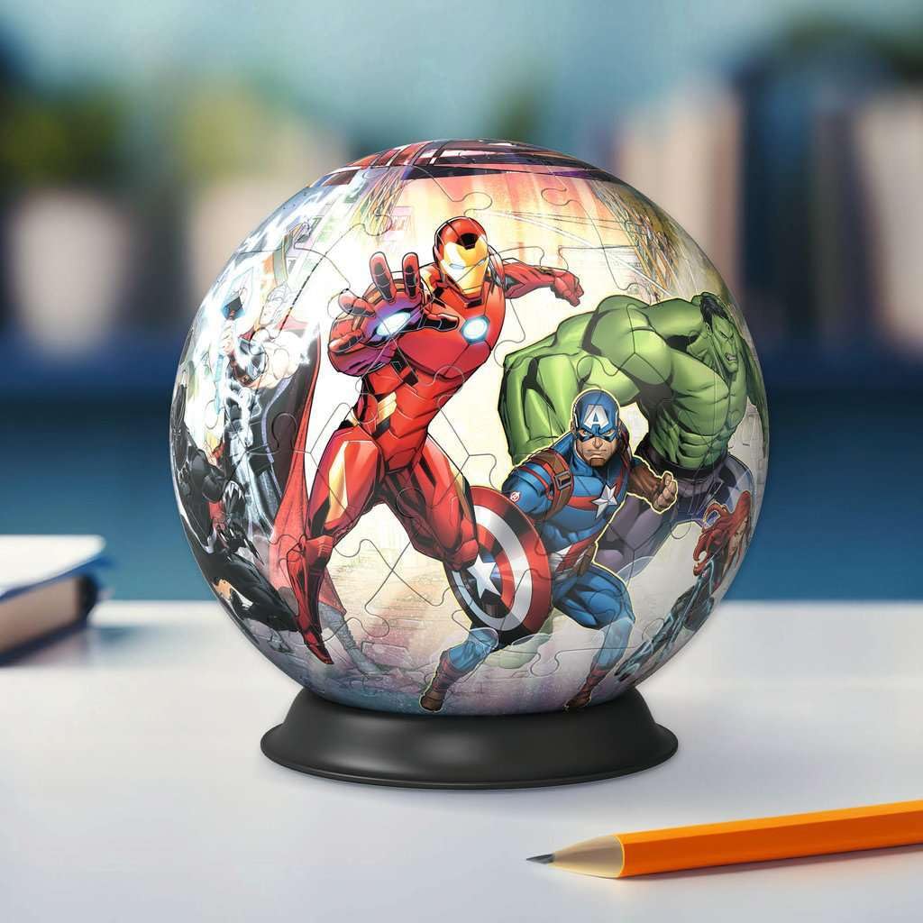 Amazon.co.jp: Ravensburger 3D Puzzle 11496 - Puzzle-Ball Avengers